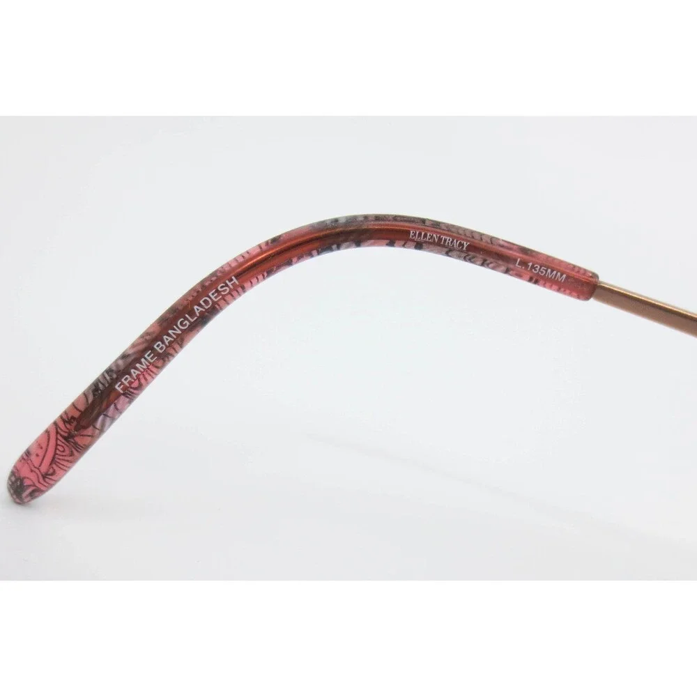 Ellen Tracy CV Sardinia Berry Swirl Eyeglasses Frames 49-16-135 Oval Patterned